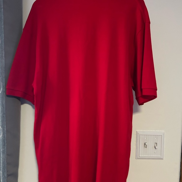 Polo by Ralph Lauren Men's Vibrant Red Polo Shirt - Picture 3 of 3